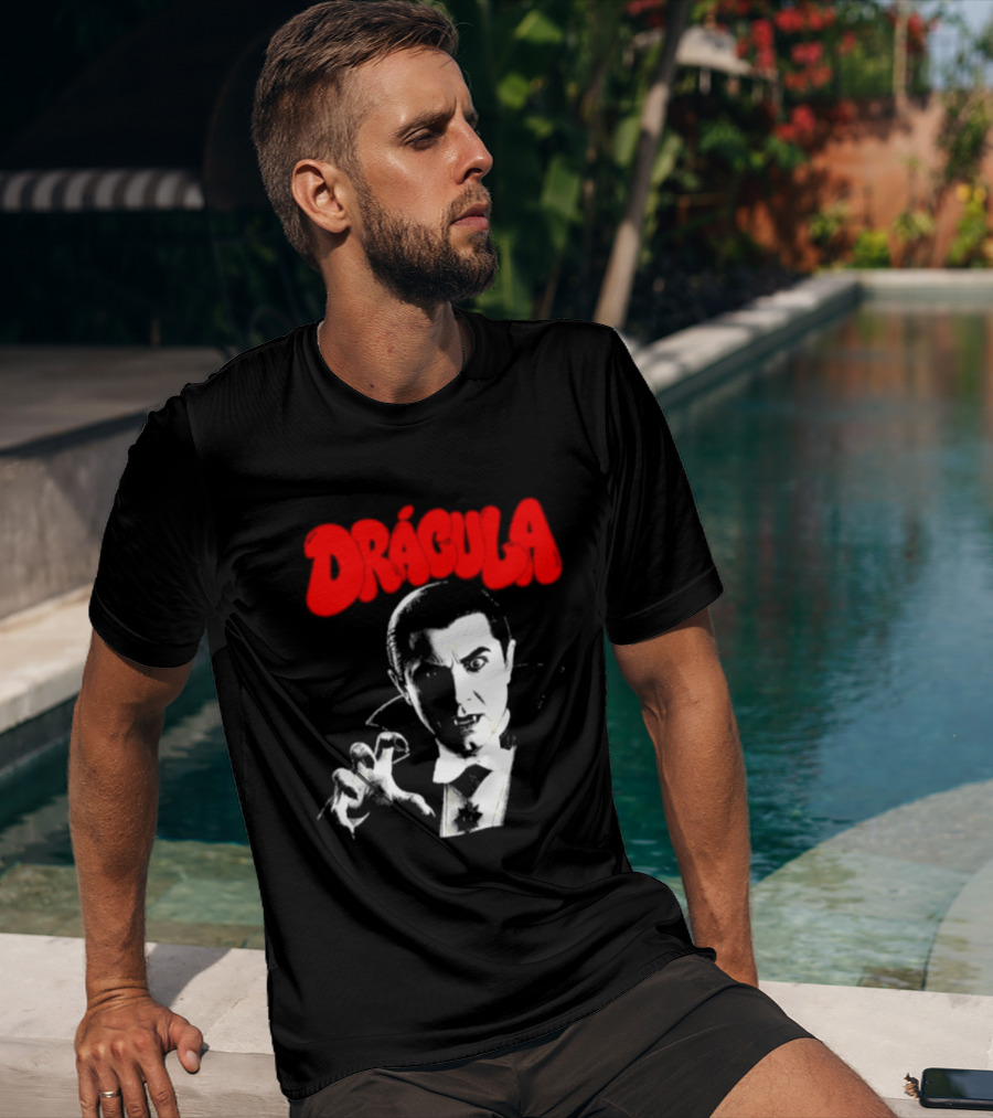 Tropical Death Dracula Bela Lugosi Vampire Horror T-Shirt