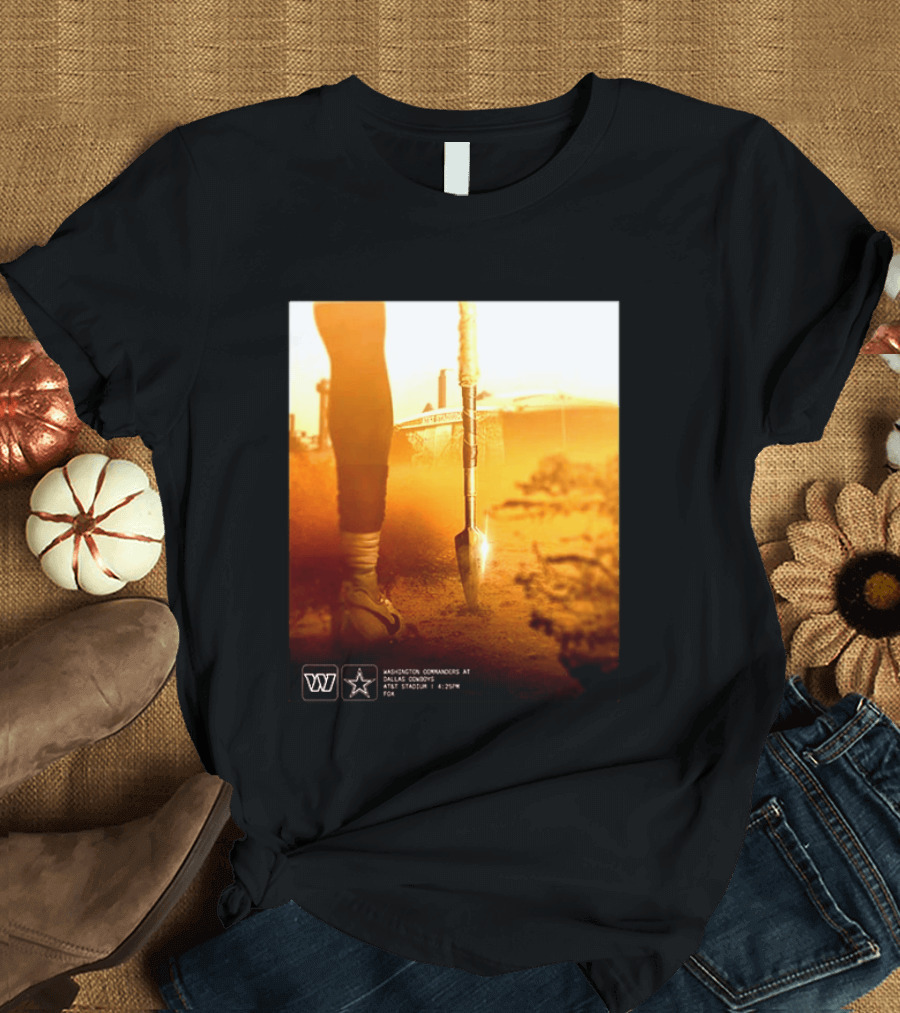 Washington Commanders At Dallas Cowboys AT&T Stadium September 21 2026 4:25 PM ET T-Shirt