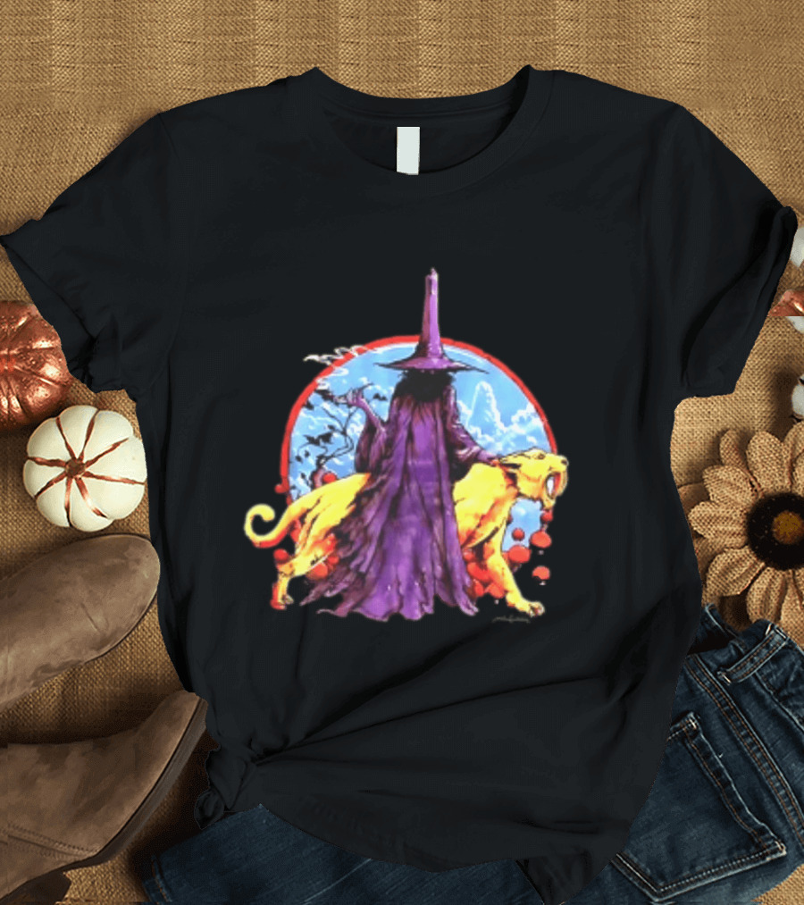 Wizard And Smilodon Super Teenage Death Star Group Intemperance Talent T-Shirt