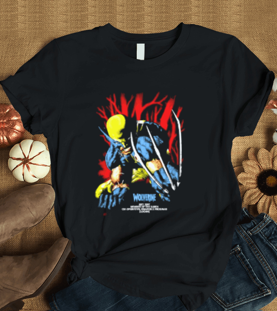 Wolverine Est 1997 Member Of X Men CIA Operative Weapon X Program Logan T-Shirt