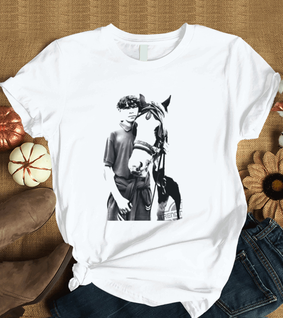 Aran Murphy Cillian Murphy Pony Kid Boy Horse T-Shirt