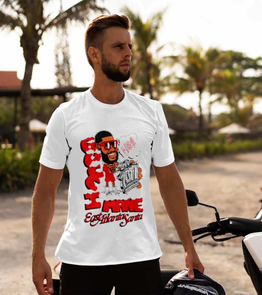 Gucci Mane Brr East Atlanta Santa Christmas T-Shirt