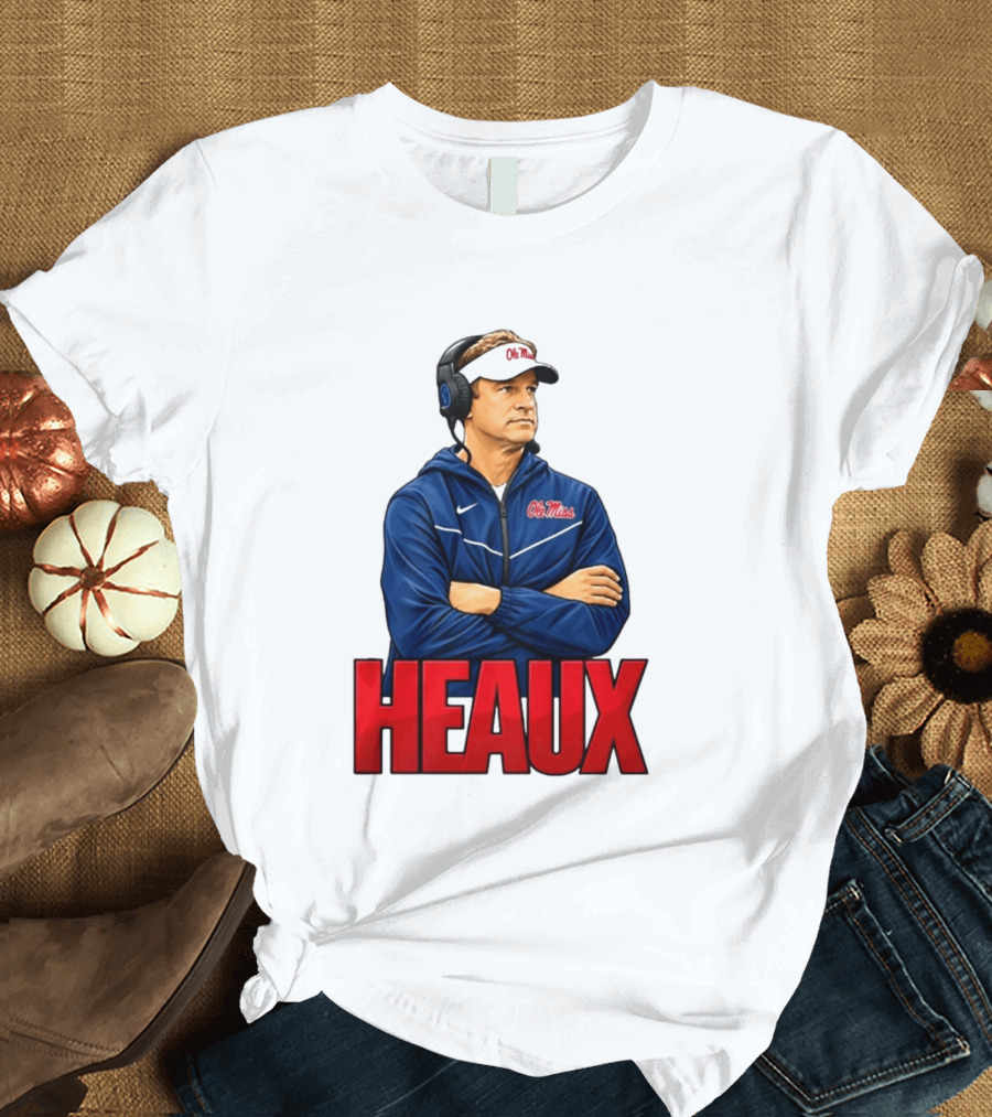 Ole Miss College Football Heaux Coach T-Shirt