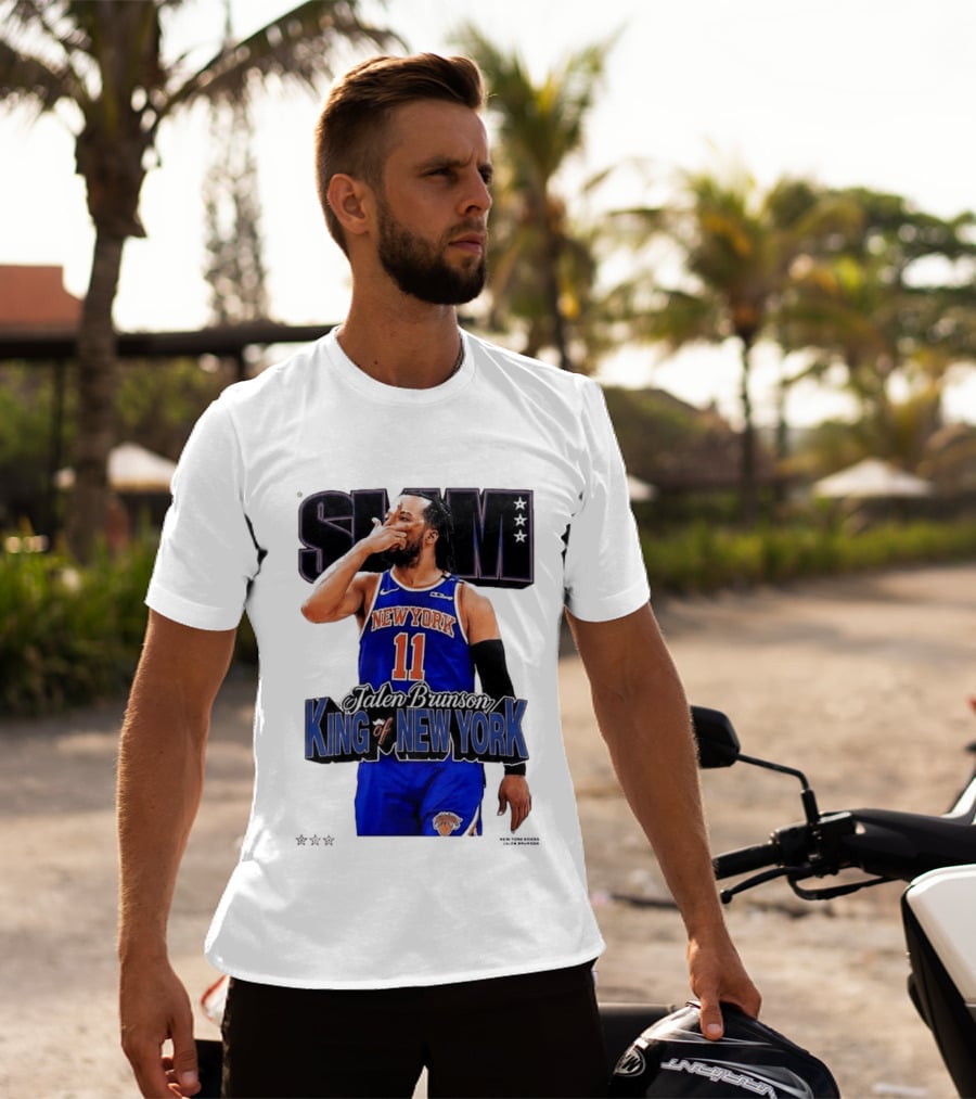 SLAM Magazine Jalen Brunson King Of New York Basketball 11 T-Shirt