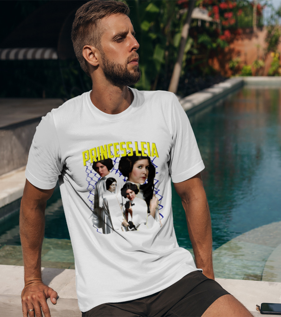 Princess Leia Star Wars Legends Bootleg Retro Fan T-Shirt