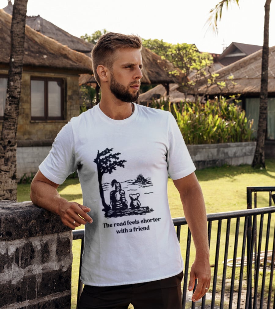 The Road Feels Shorter With A Friend Companion T-Shirt