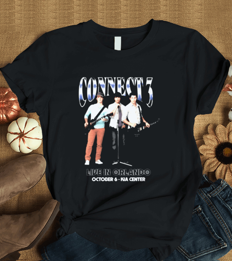 Connect 3 Live In Orlando October 6 Hia Center T-Shirt