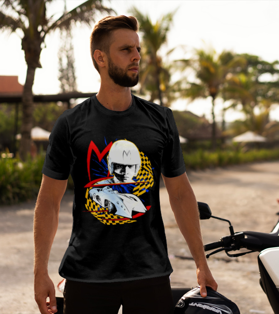 Speed Racer Mach 5 M Iconic Race Car T-Shirt