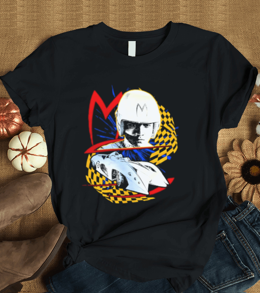 Speed Racer Mach 5 M Iconic Race Car T-Shirt