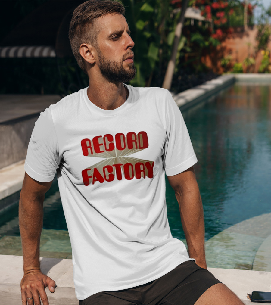 Record Factory Sunnyvale Music Retro Nostalgia T-Shirt