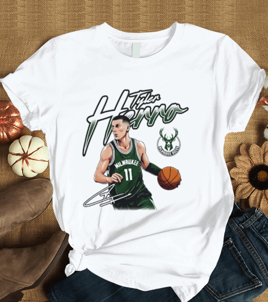 Tyler Herro Milwaukee Bucks Number 11 Basketball Player T-Shirt