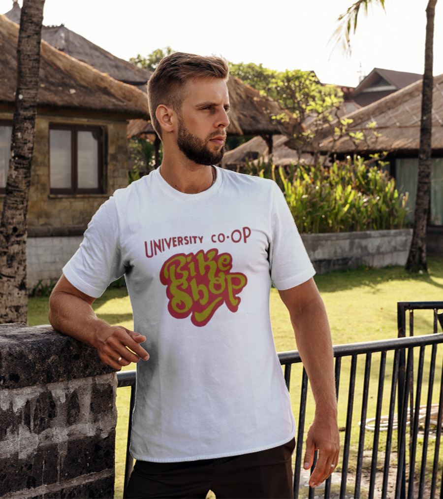 University Co Op Bike Shop Austin Cycling T-Shirt