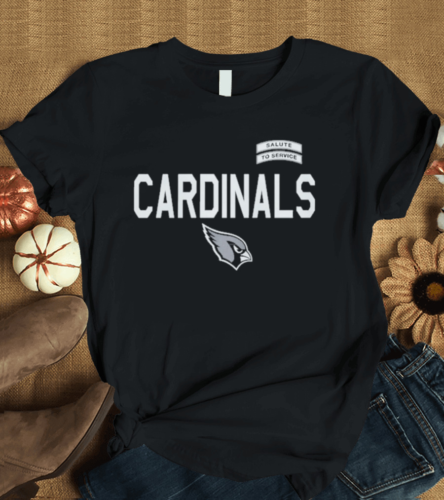 Arizona Cardinals 2026 Salute To Service Veterans Day Honor T-Shirt