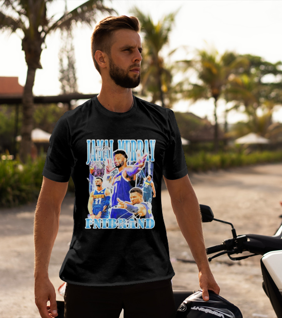 Jamal Murray The Killer Denver Nuggets FNIBRAND Basketball T-Shirt