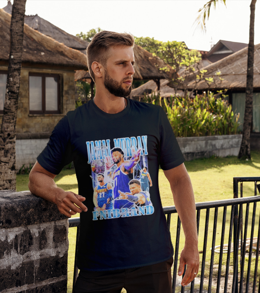 Jamal Murray The Killer Denver Nuggets FNIBRAND Basketball T-Shirt