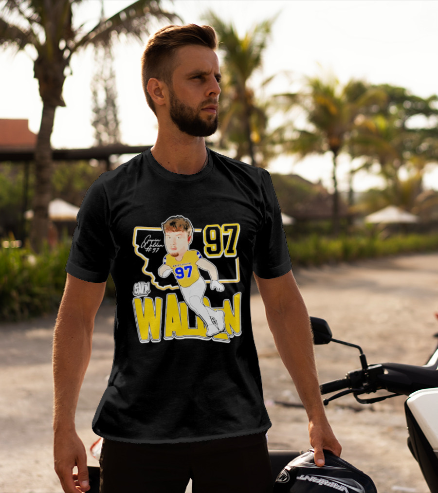 Montana State Bobcats Player Walden 97 Caricature 2026 T-Shirt