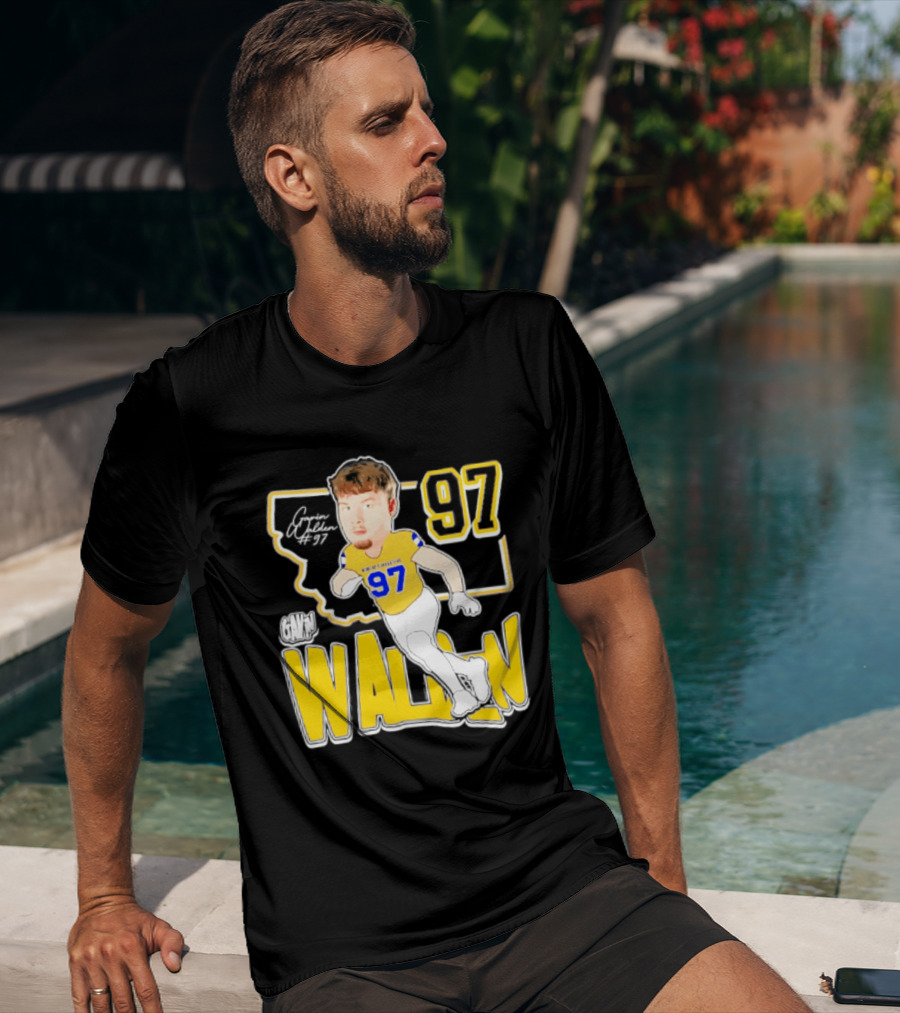 Montana State Bobcats Player Walden 97 Caricature 2026 T-Shirt