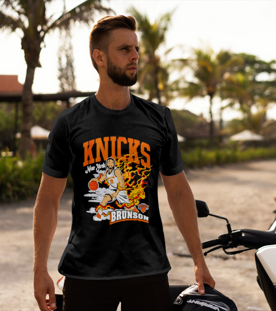 Knicks Jalen Brunson Fired Up New York Knicks T-Shirt