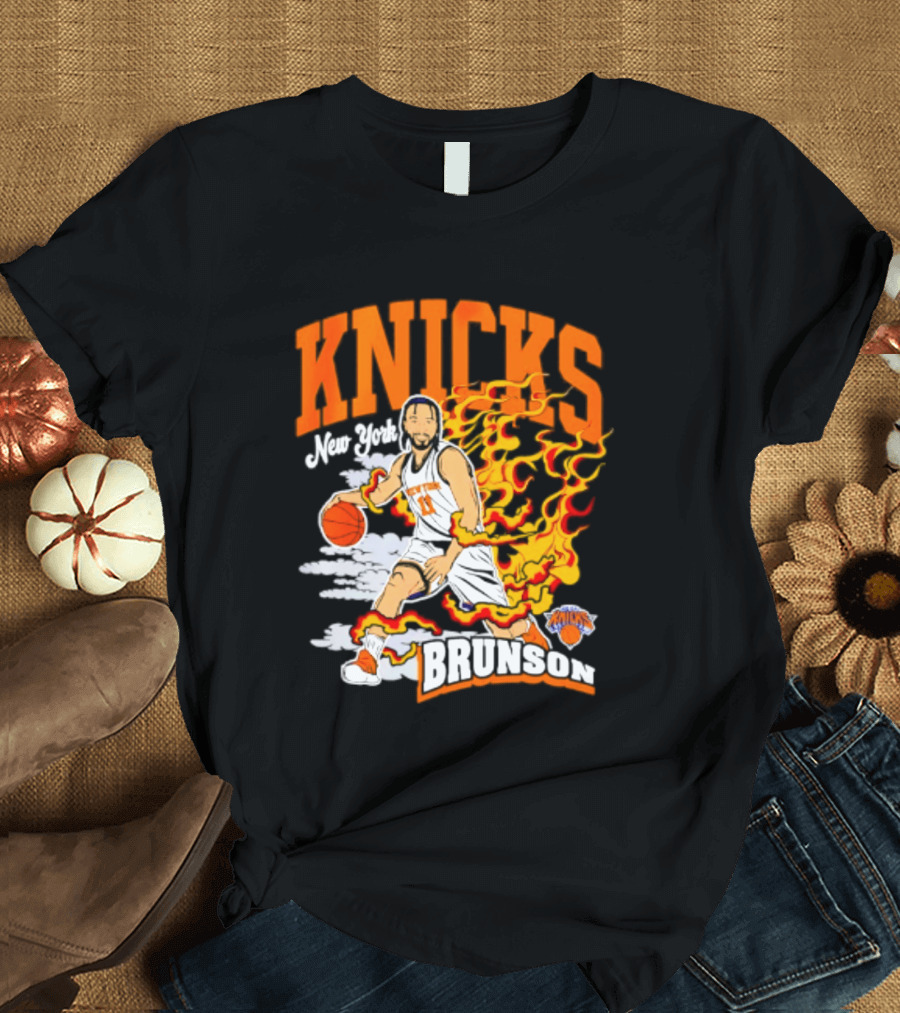 Knicks Jalen Brunson Fired Up New York Knicks T-Shirt