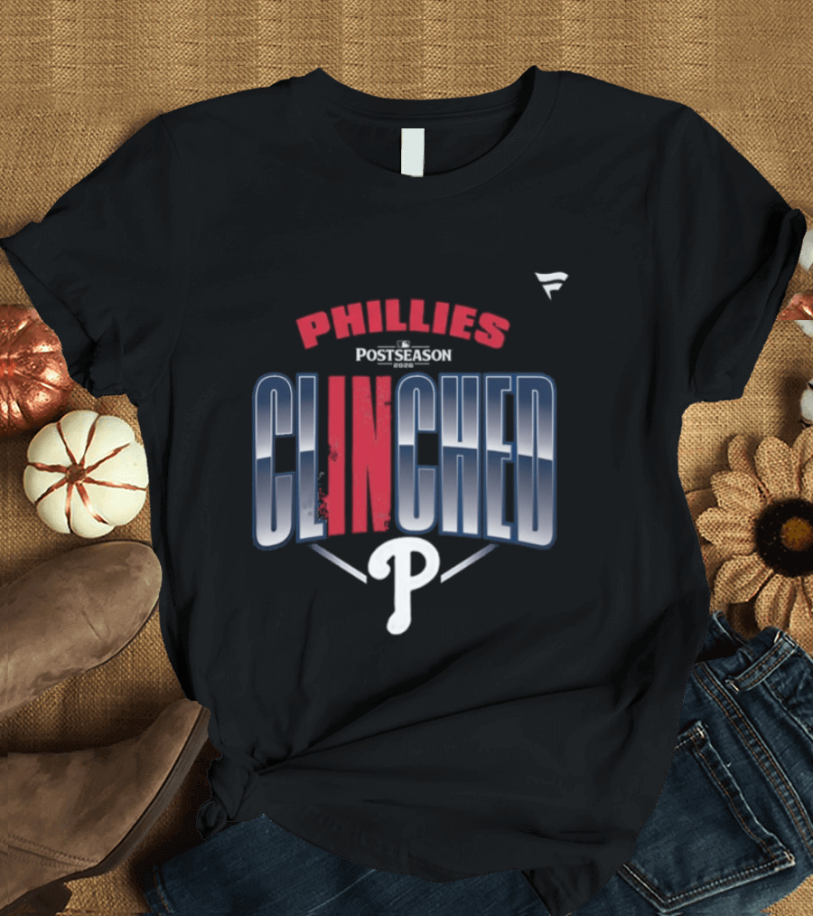 Philadelphia Phillies 2026 Postseason Clinched Locker Room T-Shirt