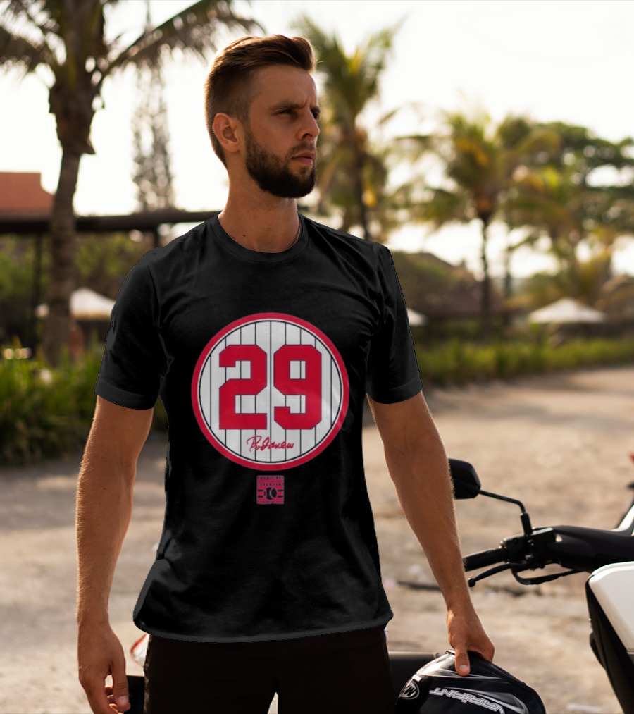 Rod Carew 29 Baseball Hall Of Fame Signature Number T-Shirt