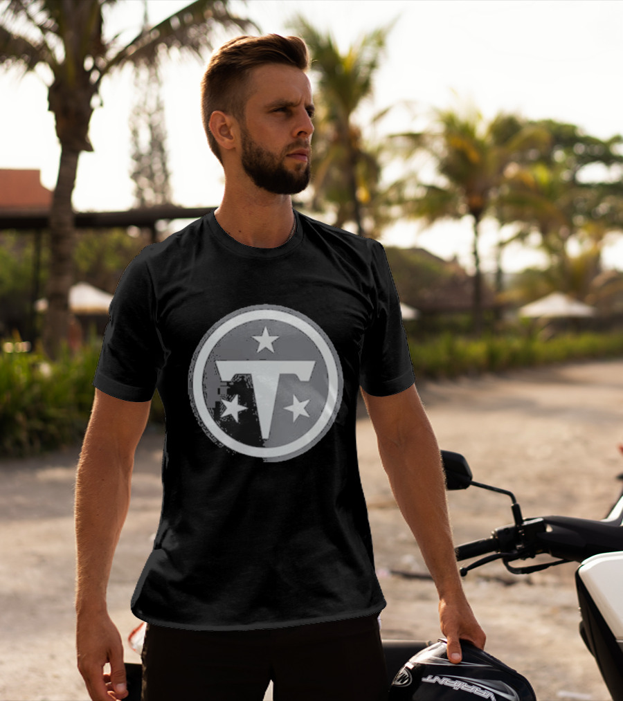 Tennessee Titans 2026 Salute To Service Logo With Stars T-Shirt