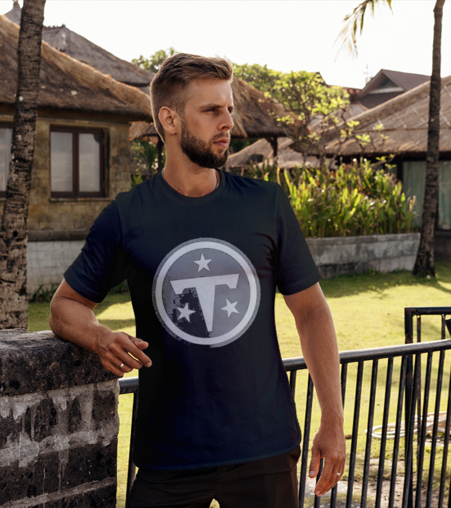 Tennessee Titans 2026 Salute To Service Logo With Stars T-Shirt