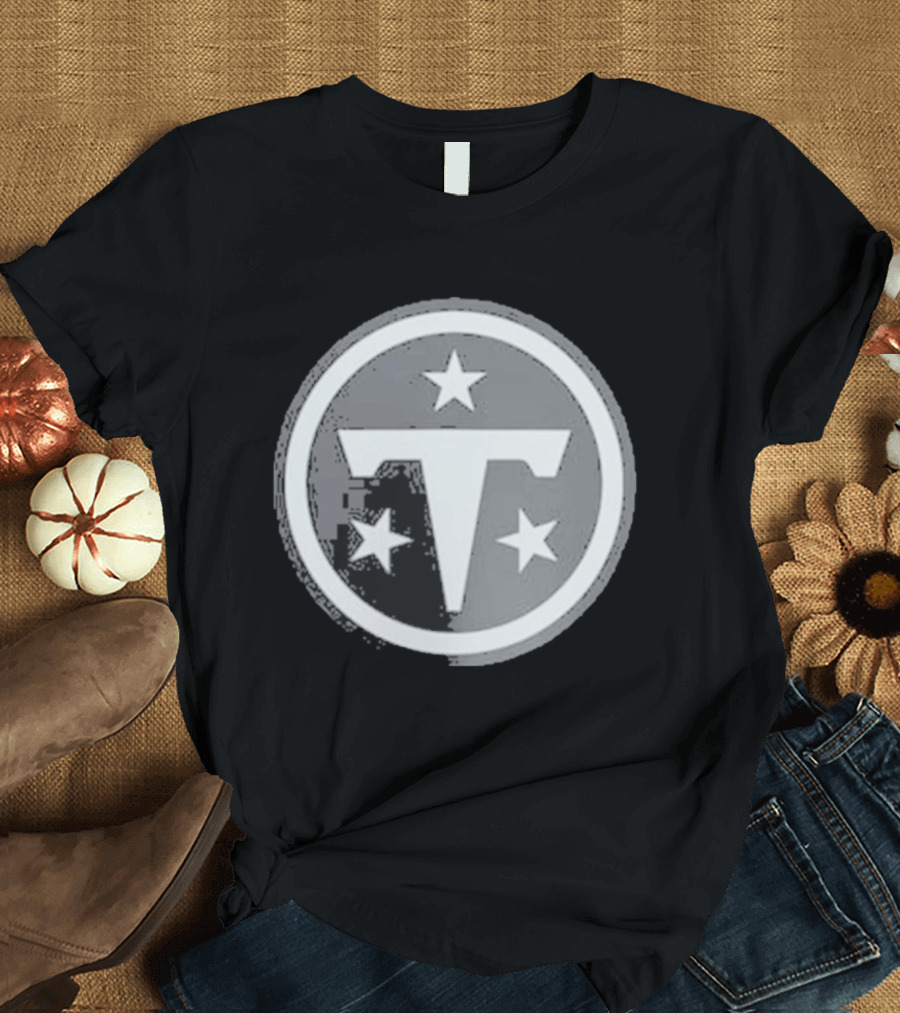 Tennessee Titans 2026 Salute To Service Logo With Stars T-Shirt