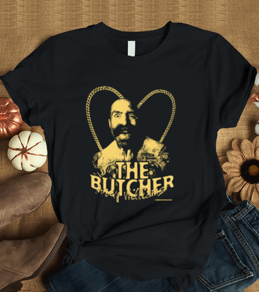 The Butcher Andy Williams Every Time I Die Heart T-Shirt