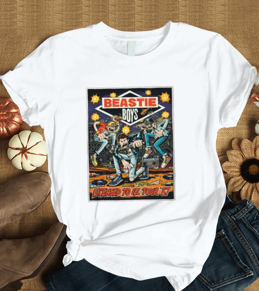 Beastie Boys Licensed To Ill Tour ’87 T-Shirt