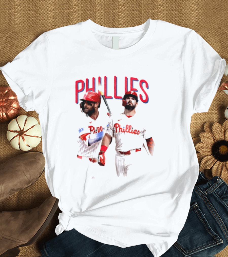 Philadelphia Phillies Bryce Harper Kyle Schwarber T-Shirt