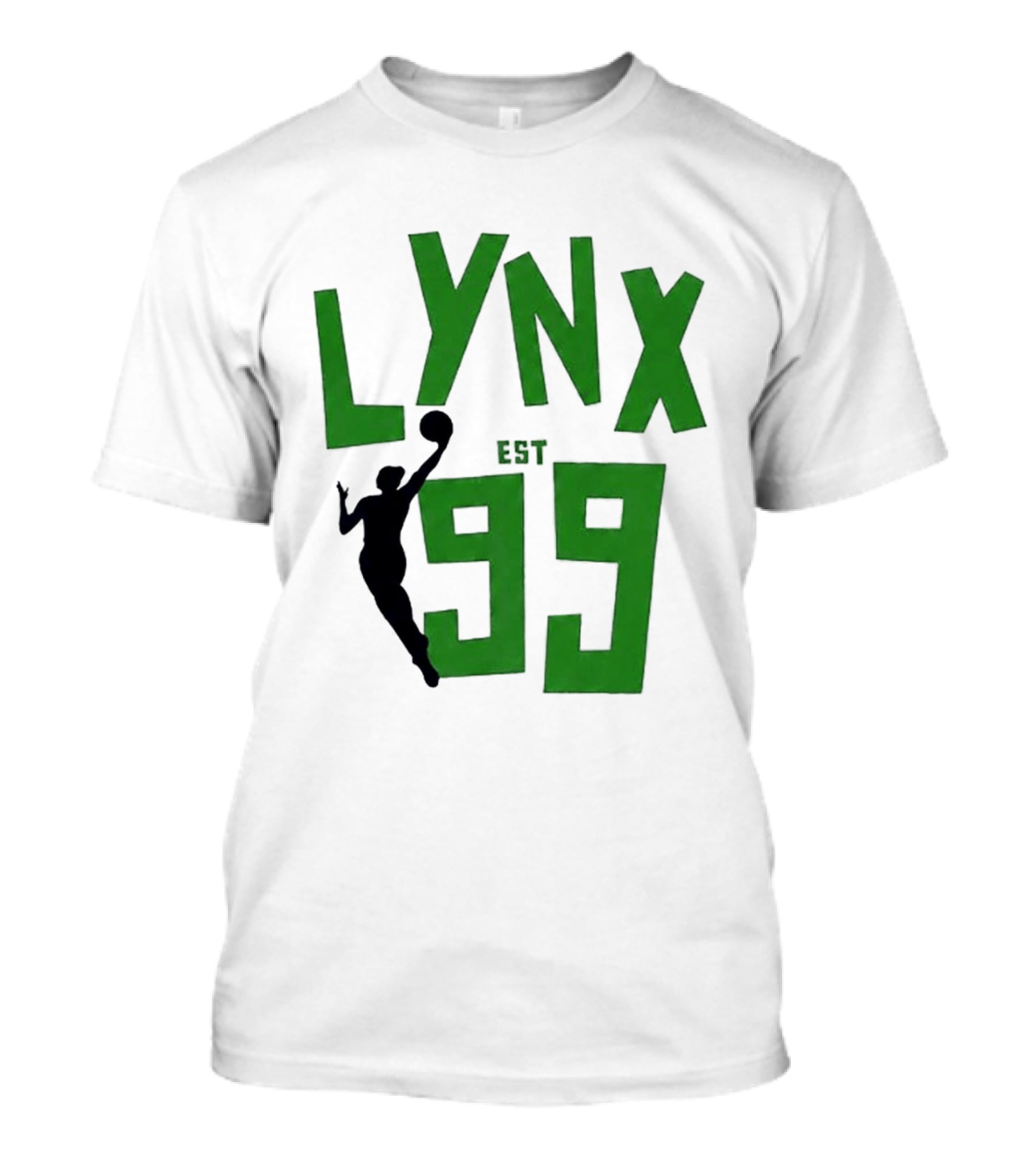 Lynx EST 99 Green Basketball T-Shirt