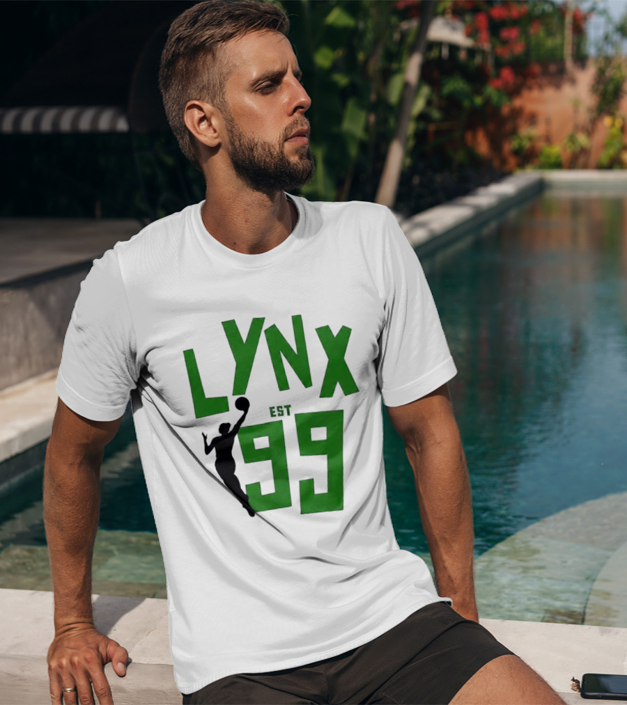 Lynx EST 99 Green Basketball T-Shirt