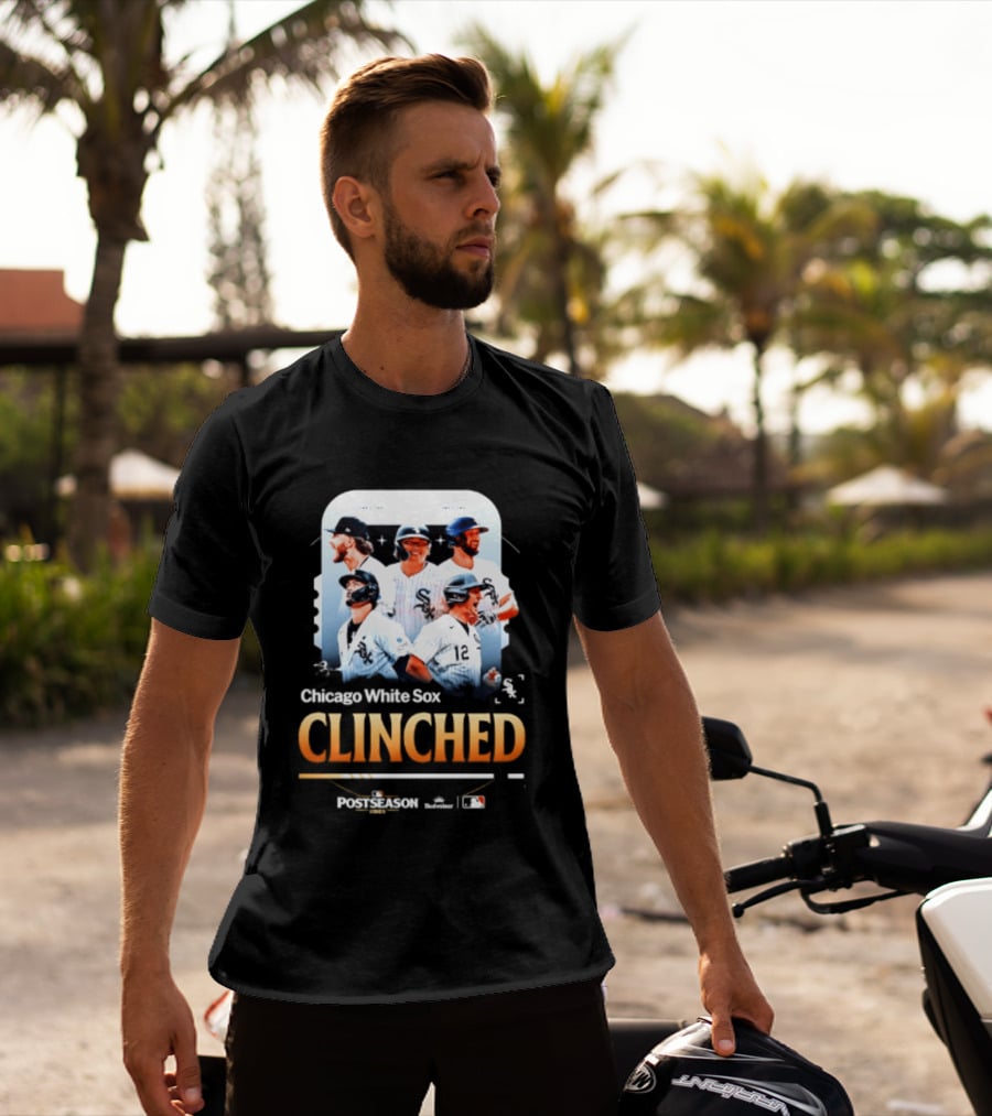 Chicago White Sox Clinched 2026 MLB Postseason Players Celebration T-Shirt
