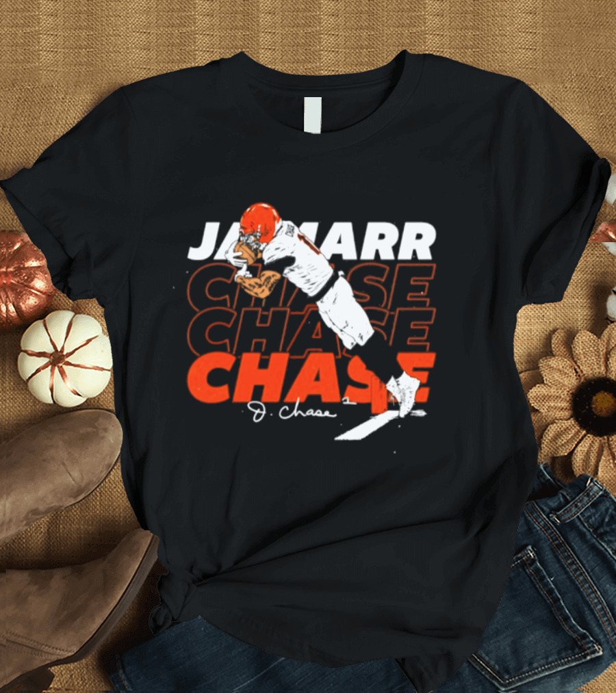 Ja'Marr Chase Cincinnati Bengals Football Player Chase J. Chase T-Shirt