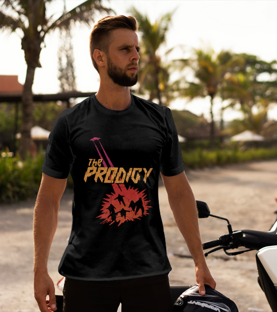 The Prodigy 2026 Tour Invaders UFO Explosion T-Shirt