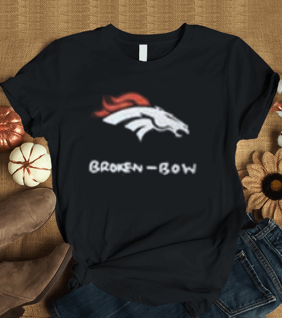 Denver Broncos Broken Bow 2026 Navy Pullover T-Shirt