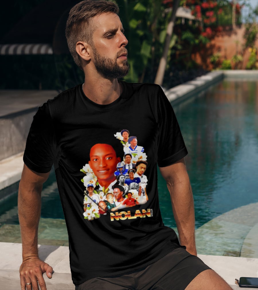 Justice For Nolan Wells 2026 Memorial Collage T-Shirt