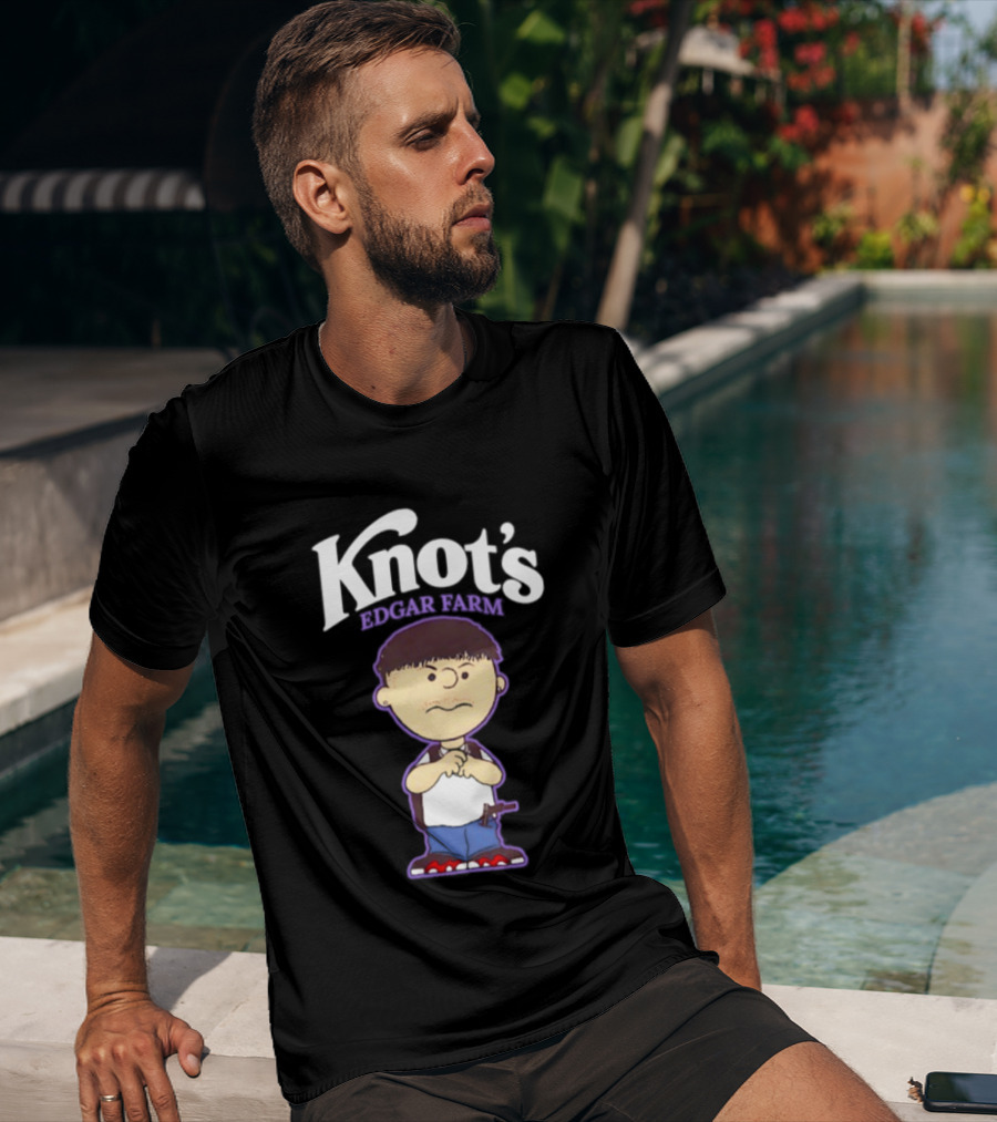 Knot's Edgar Farm Peanuts Charlie Brown T-Shirt