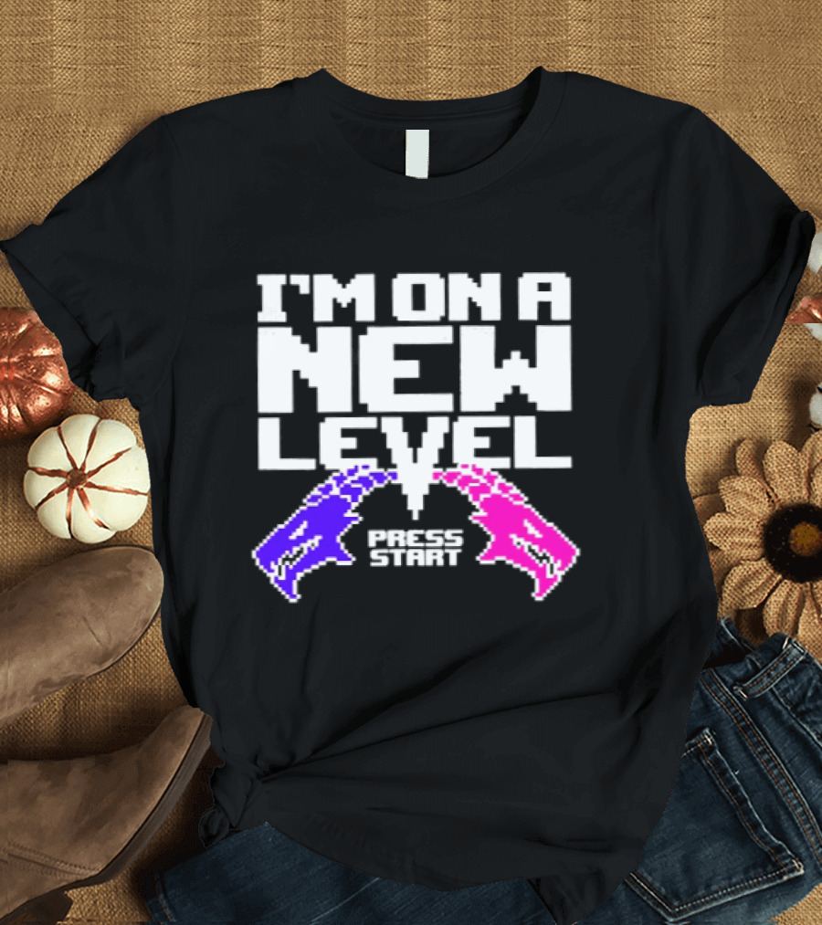 I'm On A New Level Dragons Fight Stuff T-Shirt