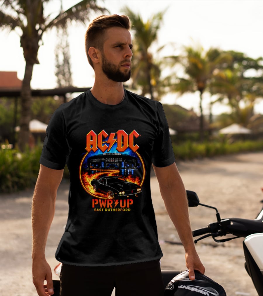 ACDC PWR UP Metlife Stadium East Rutherford 2026 Event September 25 T-Shirt