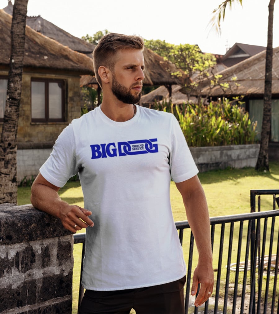 Big Dog Towing 2 Sided T-Shirt