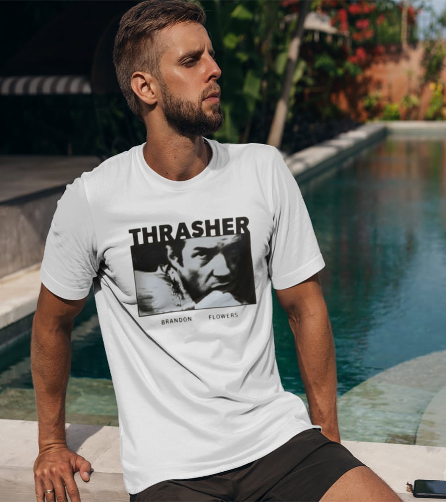 Brandon Flowers Thrasher 2026 Tour Dates T-Shirt