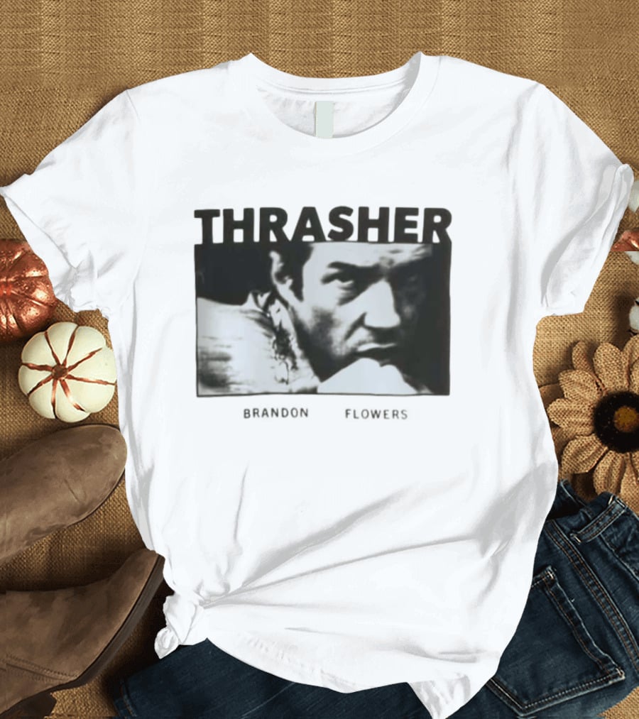 Brandon Flowers Thrasher 2026 Tour Dates T-Shirt