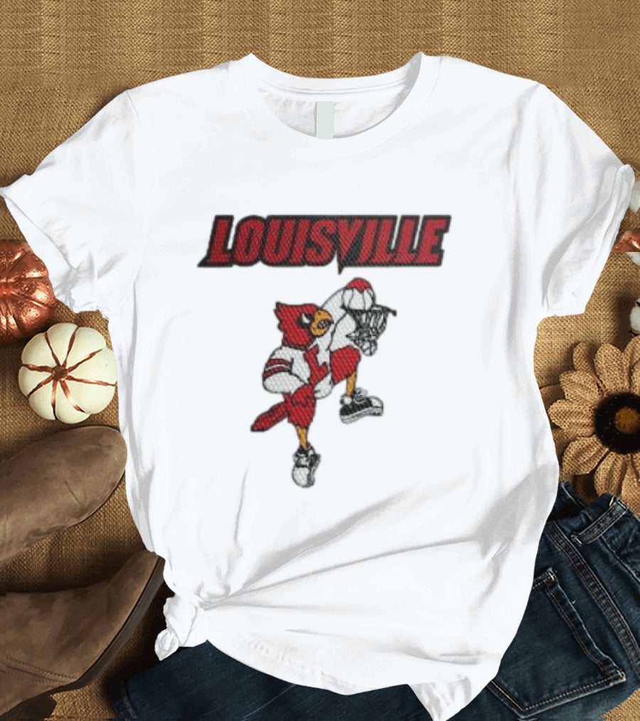 Louisville Cardinals Basketball 2026 White Jersey T-Shirt