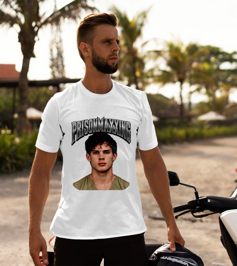 Prisonmaxxing Internet Meme Shot Concept T-Shirt