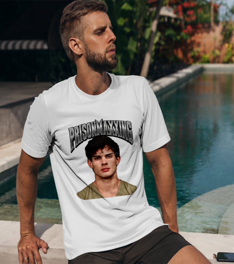 Prisonmaxxing Internet Meme Shot Concept T-Shirt