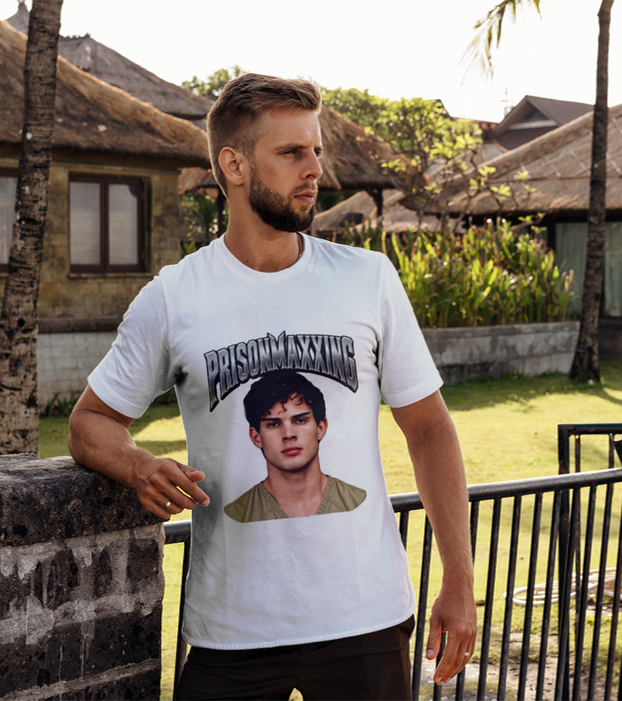 Prisonmaxxing Internet Meme Shot Concept T-Shirt