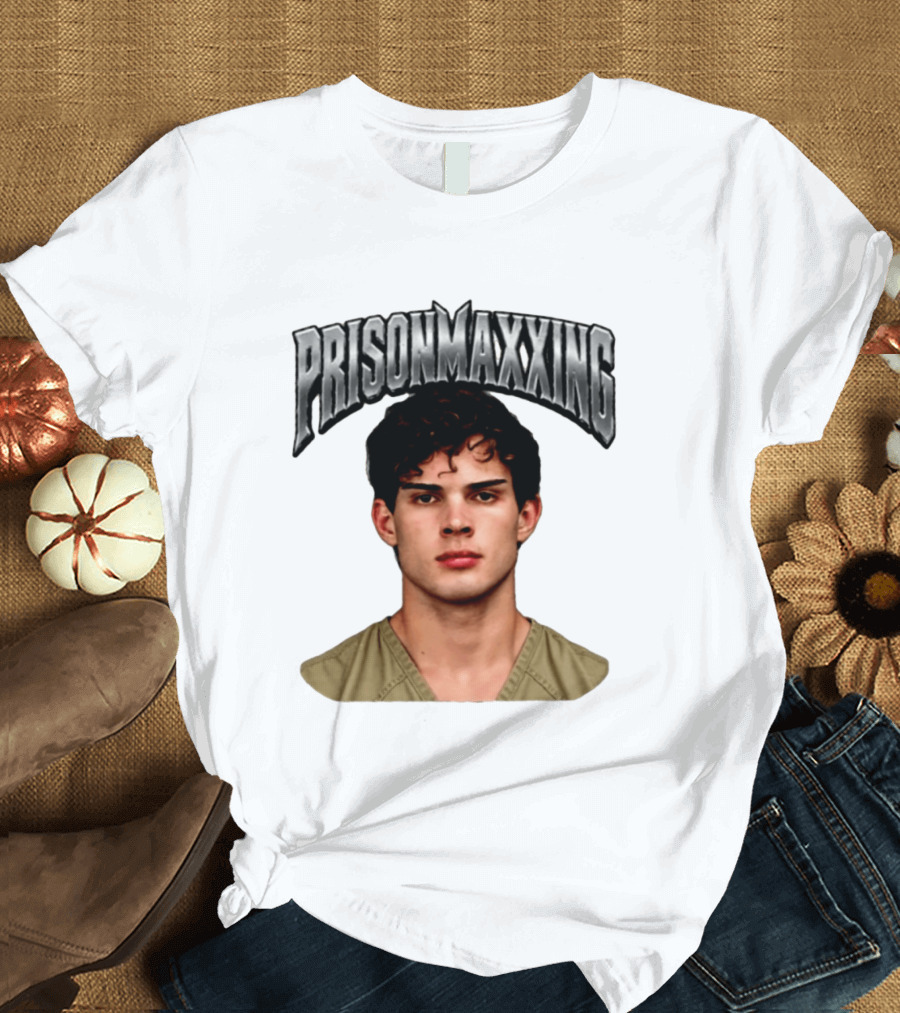Prisonmaxxing Internet Meme Shot Concept T-Shirt