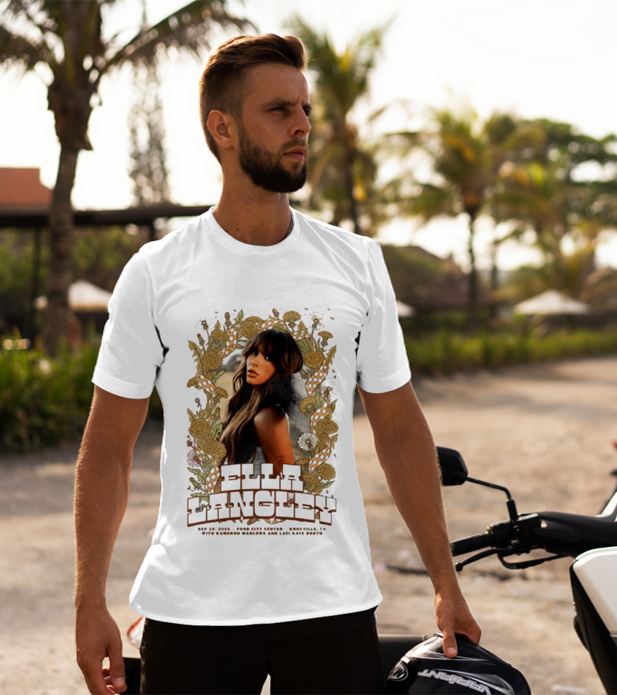 Ella Langley The Dandelion Tour 2026 Knoxville TN September 24 Event At Food City Center T-Shirt